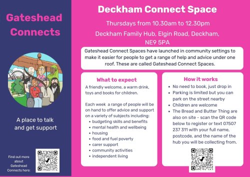 Poster for Deckham Connects