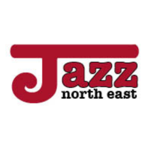 Jazz in big red text and 'north east' written below