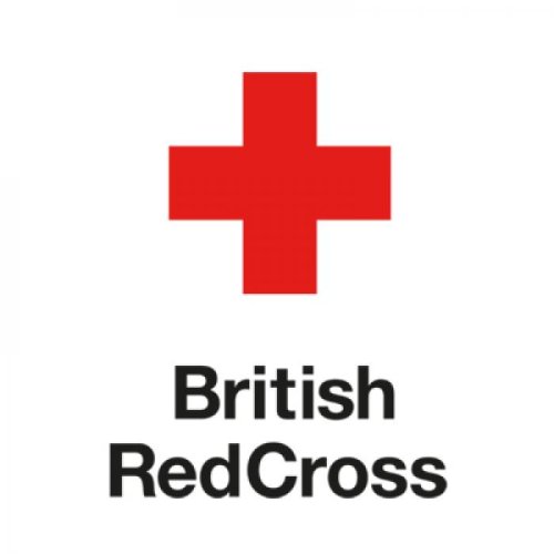 british red cross logo - a red cross on white background