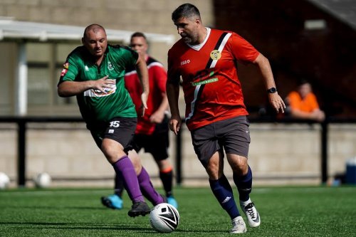Man V Fat football image