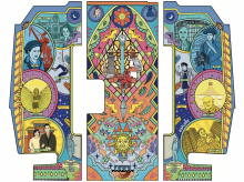 Artwork created by Sofia Barton for Tyne & Wear Metro trains