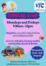 Blaydon YCC Toddler Club