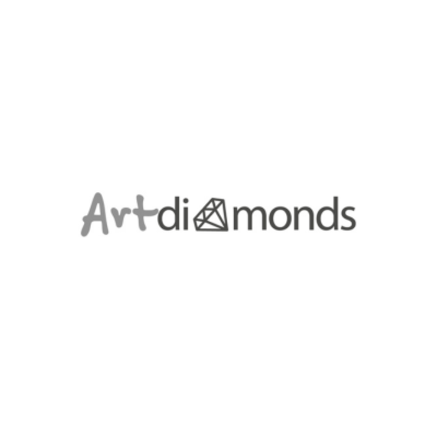 Art Diamonds, the 'a' in diamond replaced with a diagram of one. 