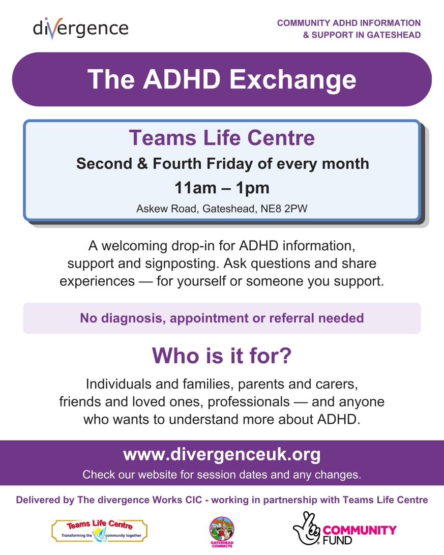 The ADHD Exchange Teams Life Centre