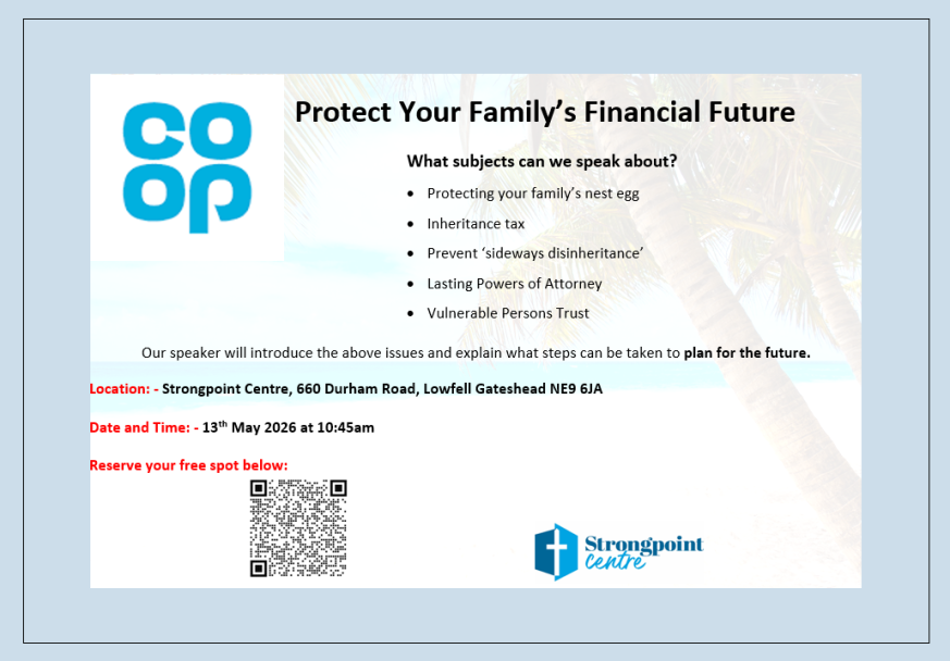 Protect Your Family’s Financial Future, Presented by CO-OP Legal