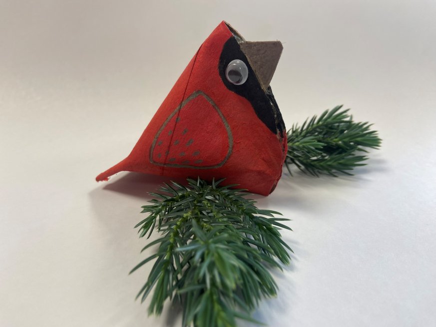 Saturday Craft Club: Cardboard Roll Birds