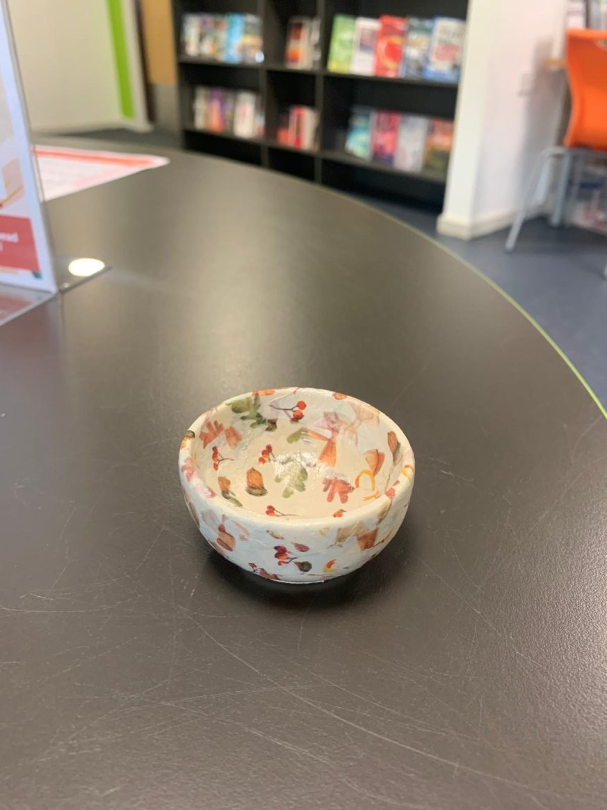 Crafternoon: Decoupage Trinket Bowl