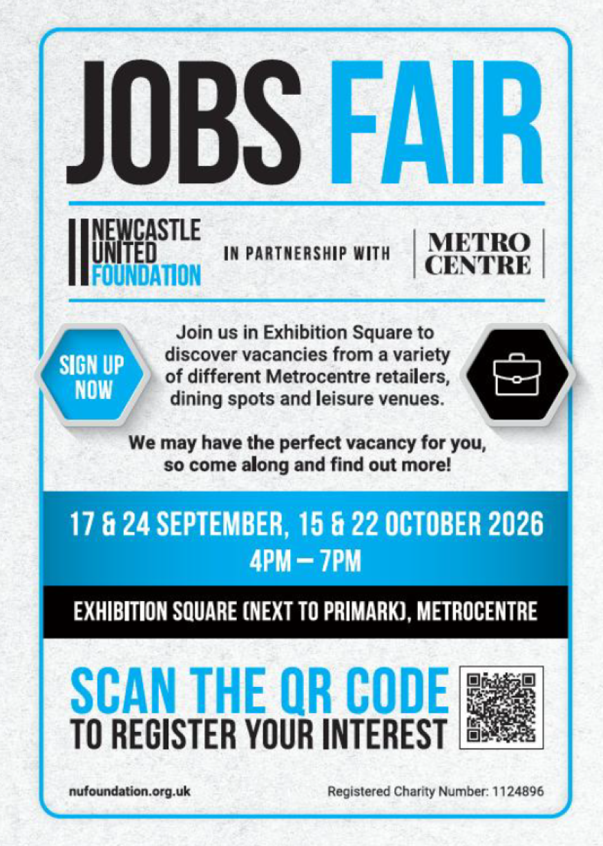 Metrocentre Jobs Fair 2026