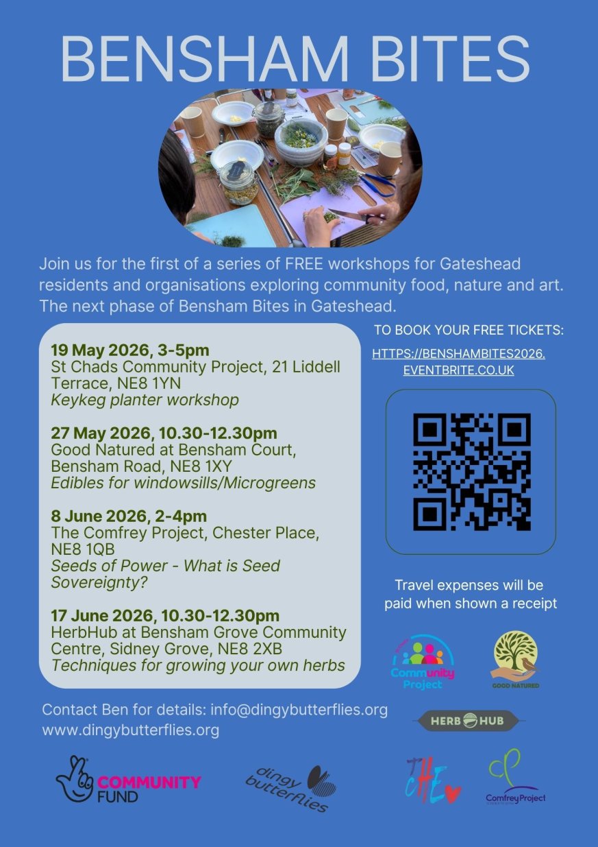 Bensham Bites workshop flyer