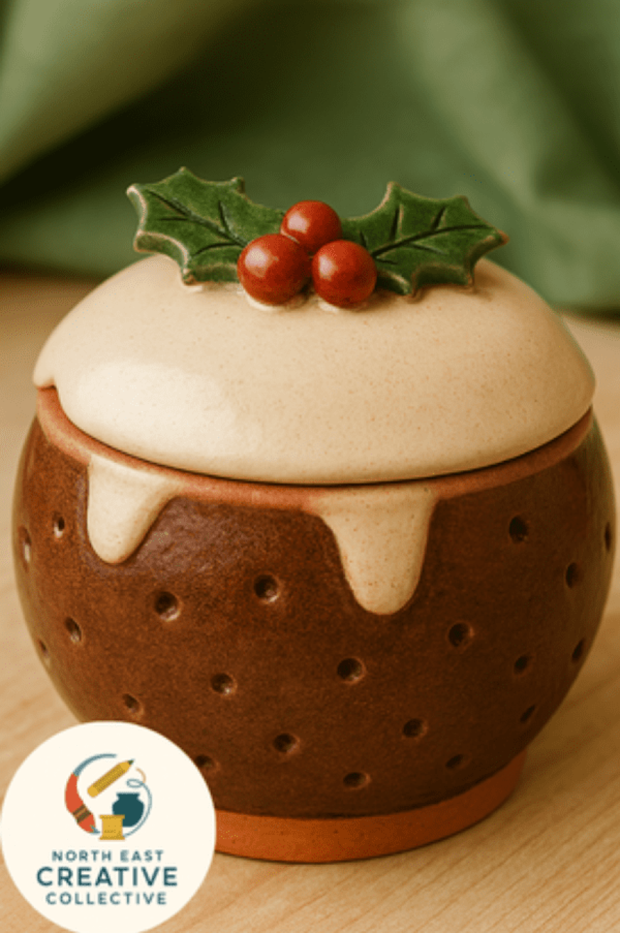 Ceramic Pudding Pot