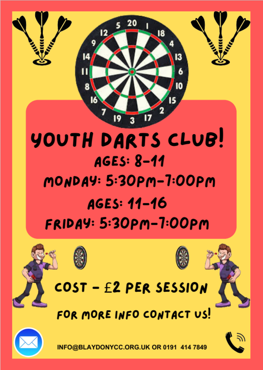 Blaydon YCC Darts Club