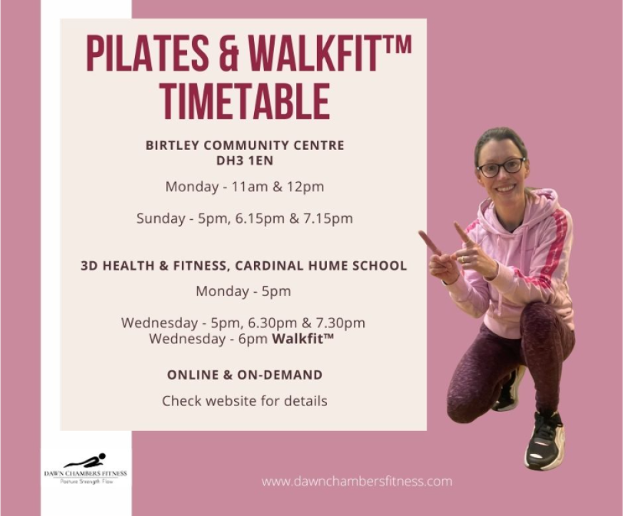 Poster showing times and venue details - these are listed below 