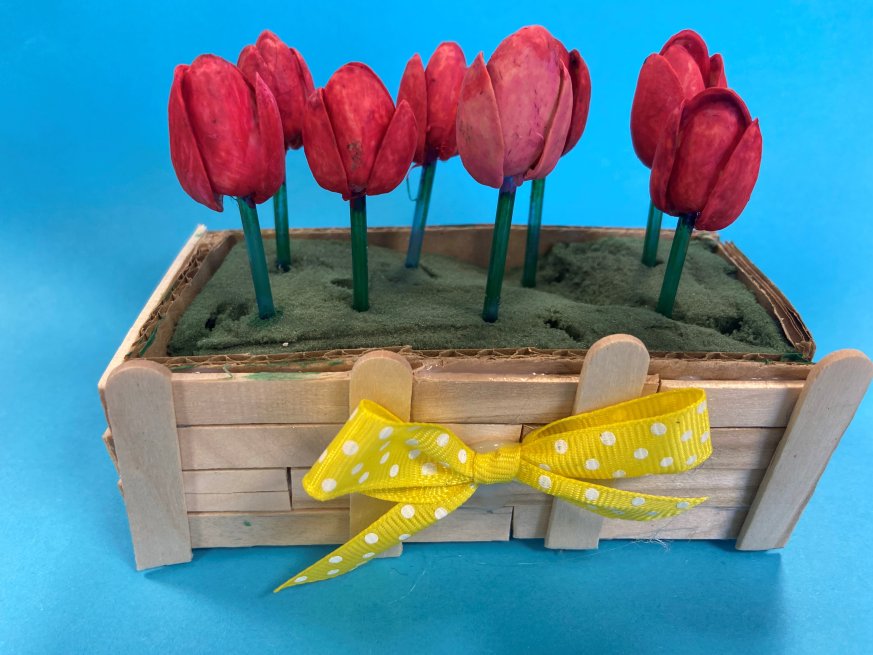 Crafternoon: Tiny Tulip Window Box