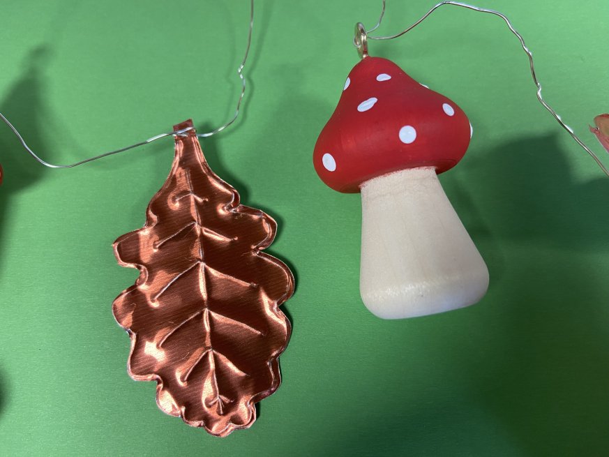 Toadstool Garland