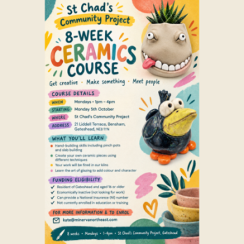 Poster of Ceramic Course Information