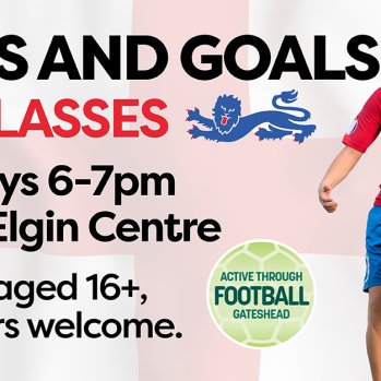 Girls and Goals Tuesdays 6pm-7pm at the Elgin Centre