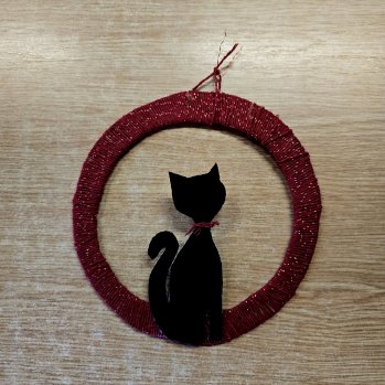 Crafternoon: Cat Wreath