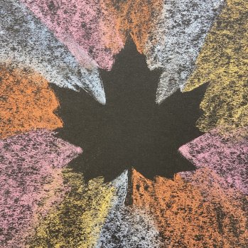 Saturday Craft Club: Autumn Chalk Pictures