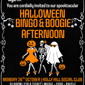 Halloween event poster 