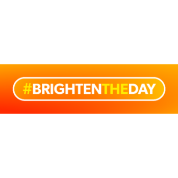 The words: Brighten the Day