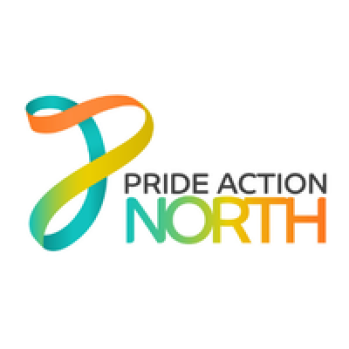 The words: Pride Action North