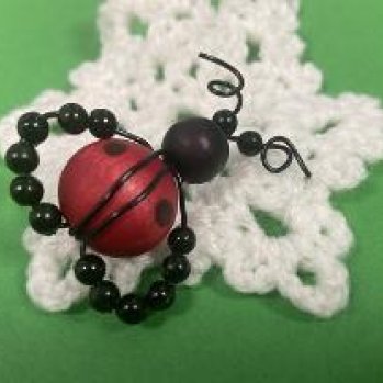 Crafternoon: Wire Ladybird