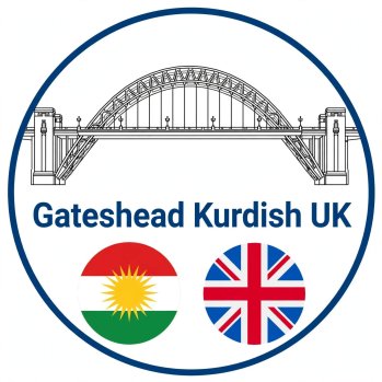 Gateshead Kurdish UK logo