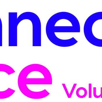 Connected Voice volunteering logo 
