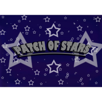 Poster with the words: Patch of Stars