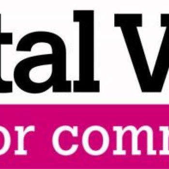 Logo reading: Digital Voice - for communities