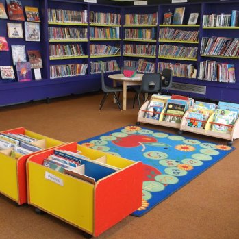 Winlaton Library children's section